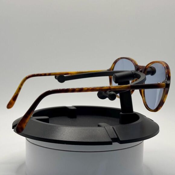 Vintage Ralph Lauren 523 Eyeglasses | Tortoise Frames | New Blue Lenses | 1980s main image 8